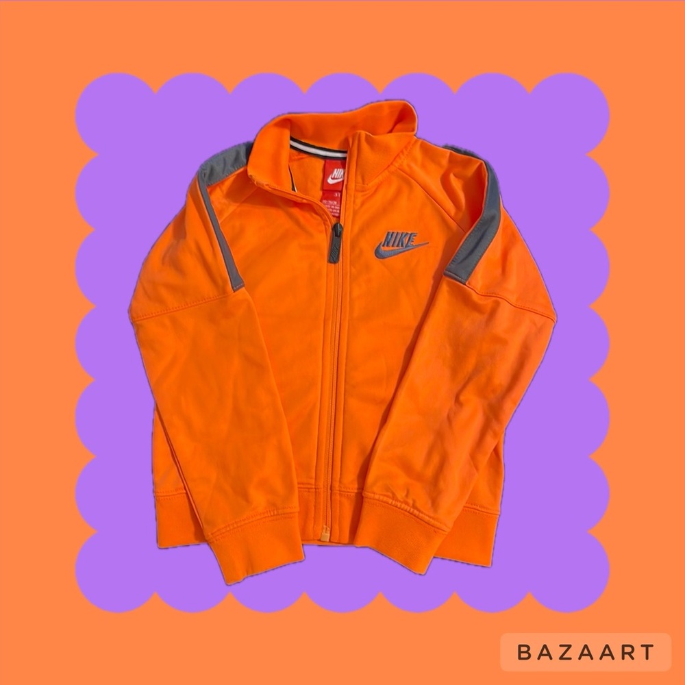 Nike orange jacket size 3T